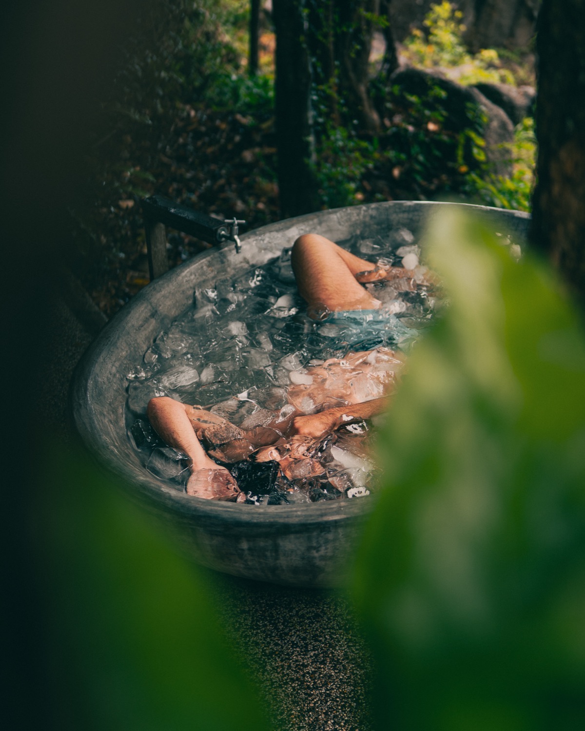 Baan Talay, ice bath wellness